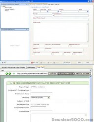 Mipsis Corrective & Preventive Actions screenshot